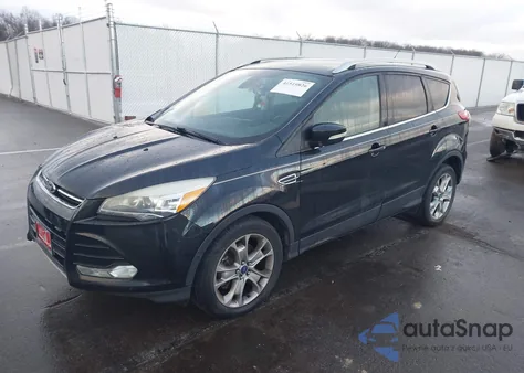 2014 Ford Escape Titanium из США, поврежденный, VIN 1FMCU9J90EUD43132